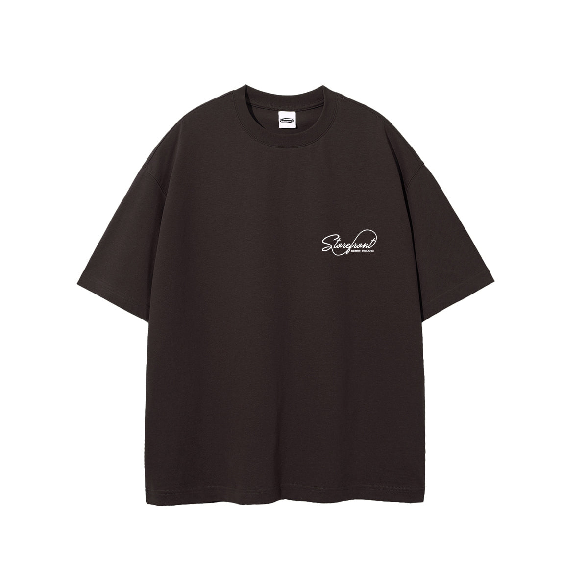 Script Logo Tee (Chocolate)