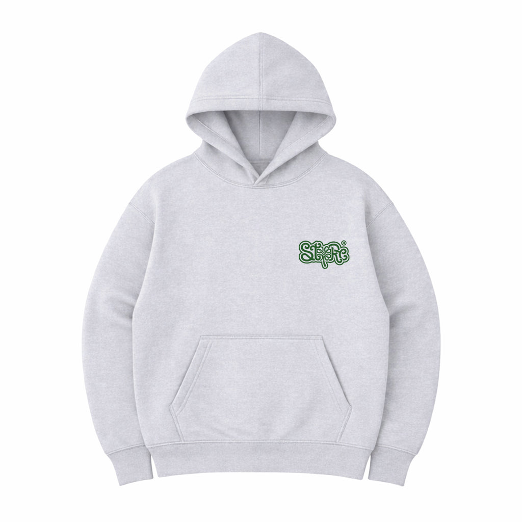 Trefoil Hoodie (Light Ash Grey)