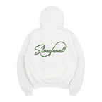 Vintage Script Hoodie (Washed White)