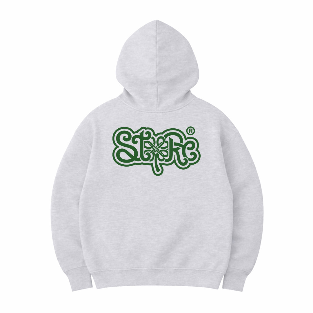 Trefoil Hoodie (Light Ash Grey)