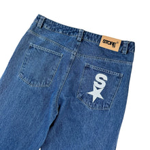 Load image into Gallery viewer, Star Denim Jeans (Mid Blue Wash)
