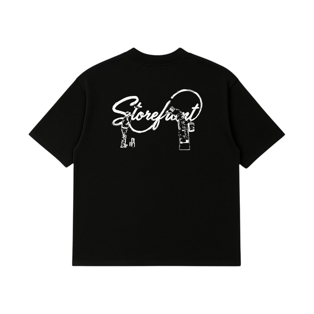 Script Painter T-Shirt (Black)