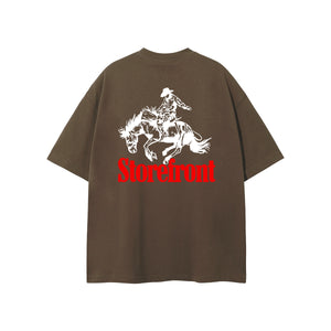 Western Tee (Brown)