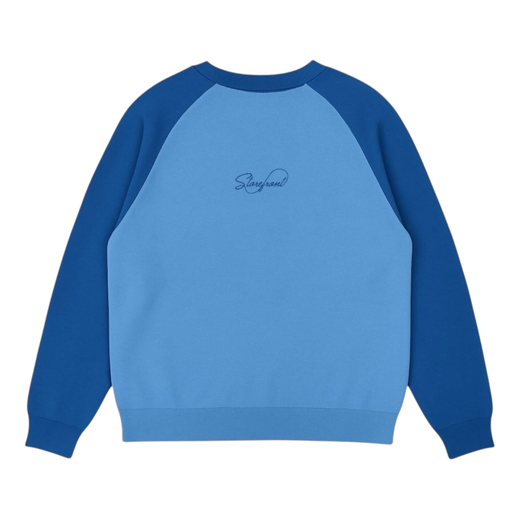 Three Leaf Knit (Blue)