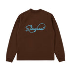 Script Waffle Longsleeve (Brown)