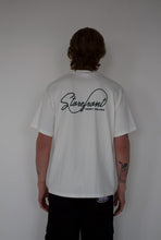 Load image into Gallery viewer, Script Logo Tee (White/Green)
