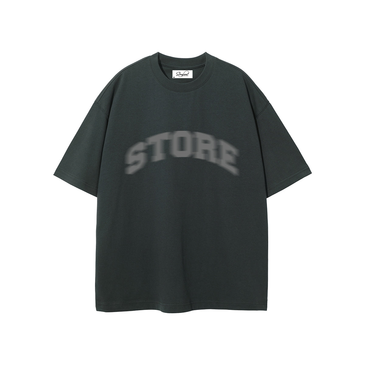 Distorted Store T-Shirt (Charcoal)