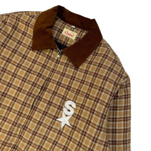 Load image into Gallery viewer, ‘Star’ Lined Flannel Overshirt (Sandstone Brown)
