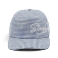 Script Houndstooth Cap (Blue)