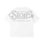 Three Leaf Halftone T-Shirt (White)