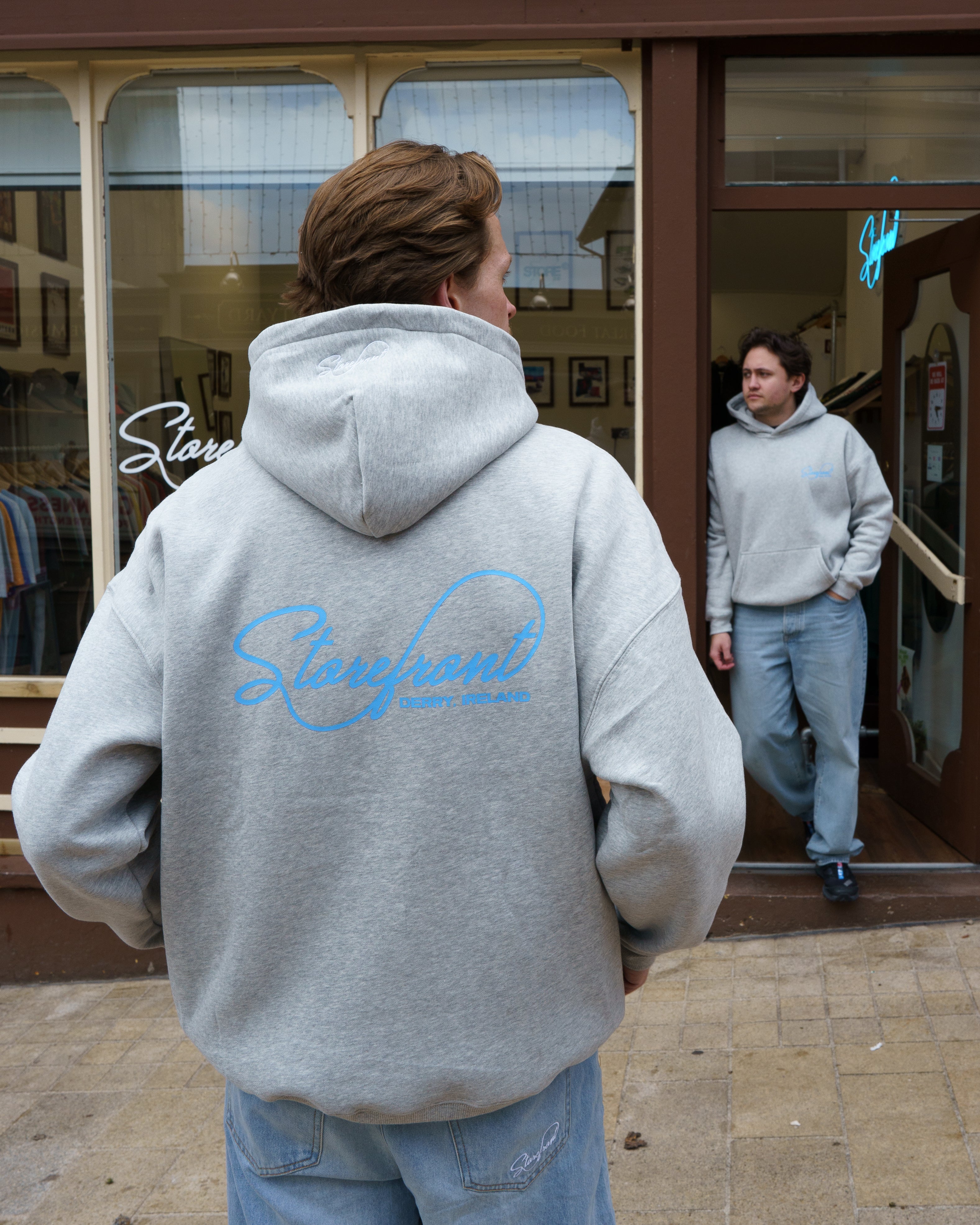 Foyle Hospice Script Hoodie (Grey)