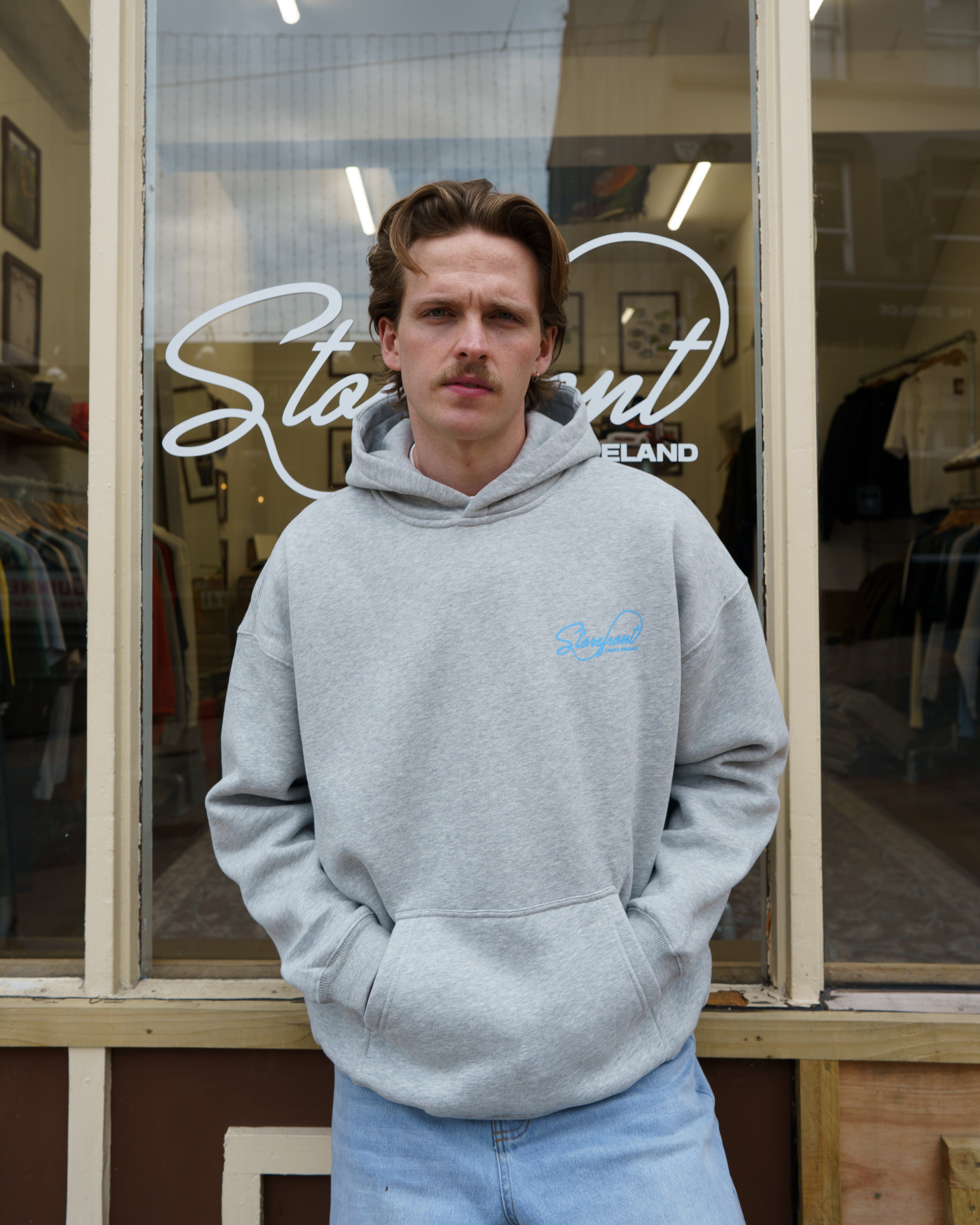 Foyle Hospice Script Hoodie (Grey)