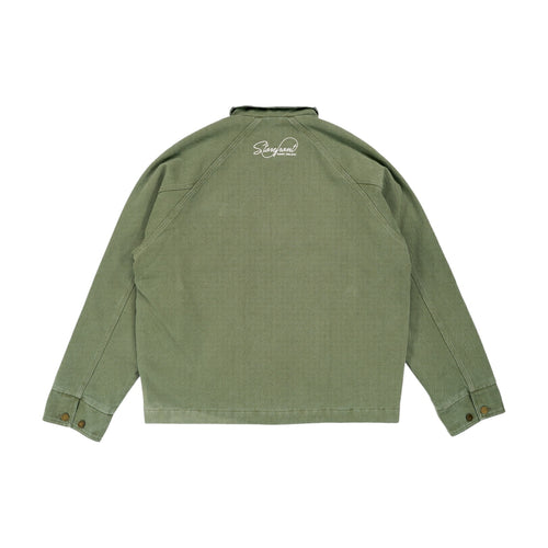 Duck Canvas Work Jacket (Olive)