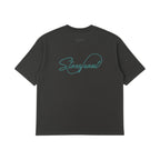 Script T-Shirt (Charcoal)