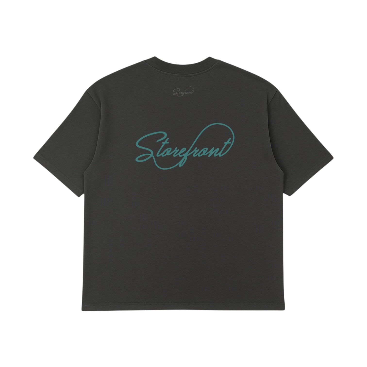Script T-Shirt (Charcoal)