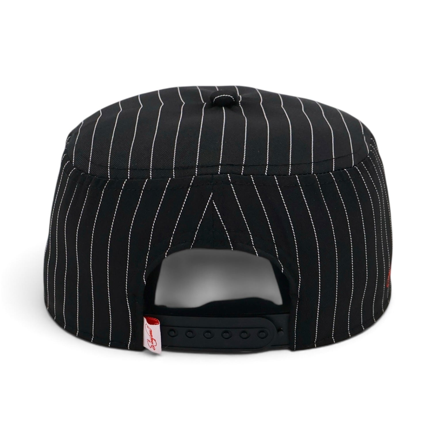 Script Pillbox Cap (Black)