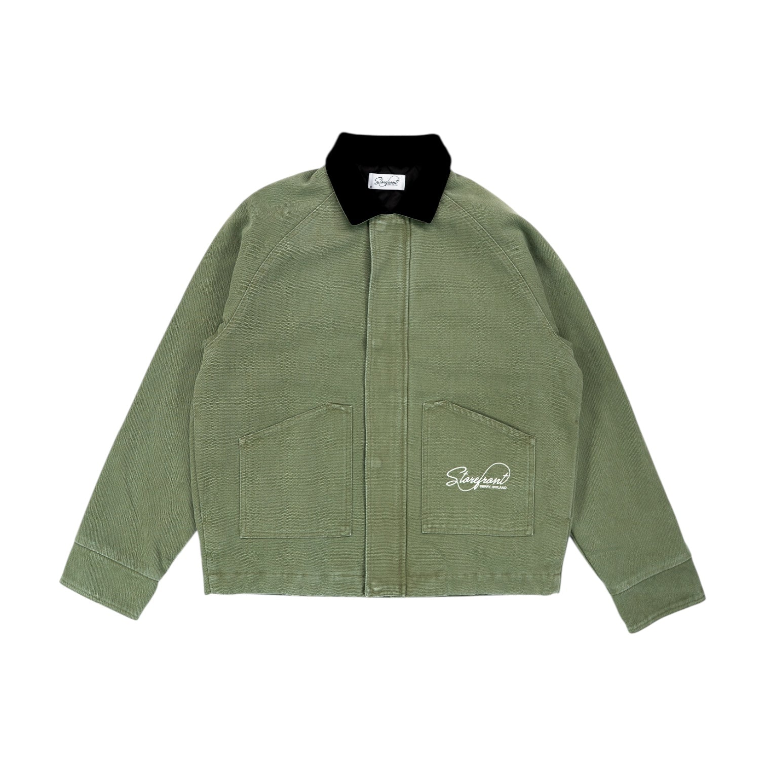 Duck Canvas Work Jacket (Olive)