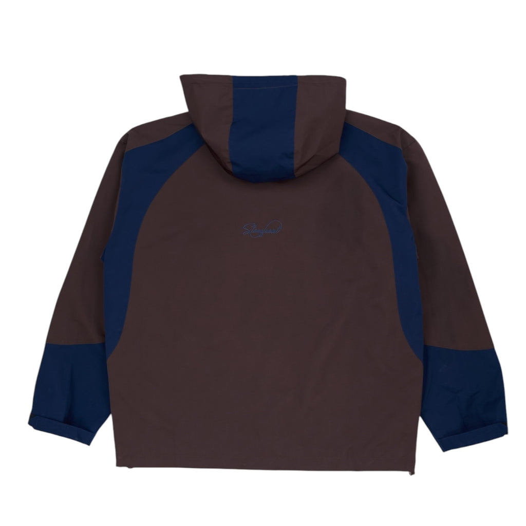 Club Technical Waterproof Jacket (Brown/Navy)