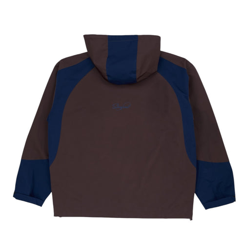 Club Technical Waterproof Jacket (Brown/Navy)