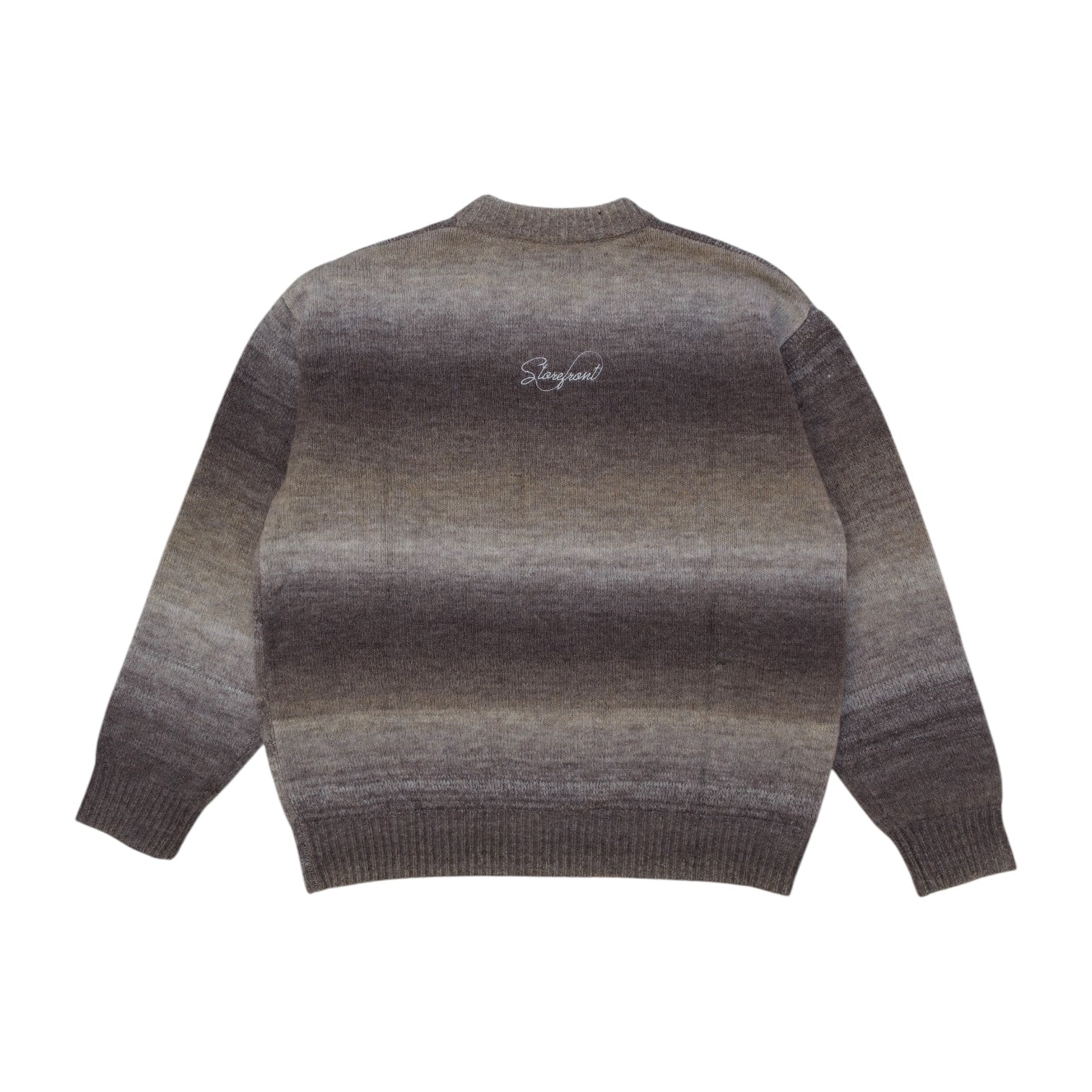 Ombré Mohair Knit (Mocha)
