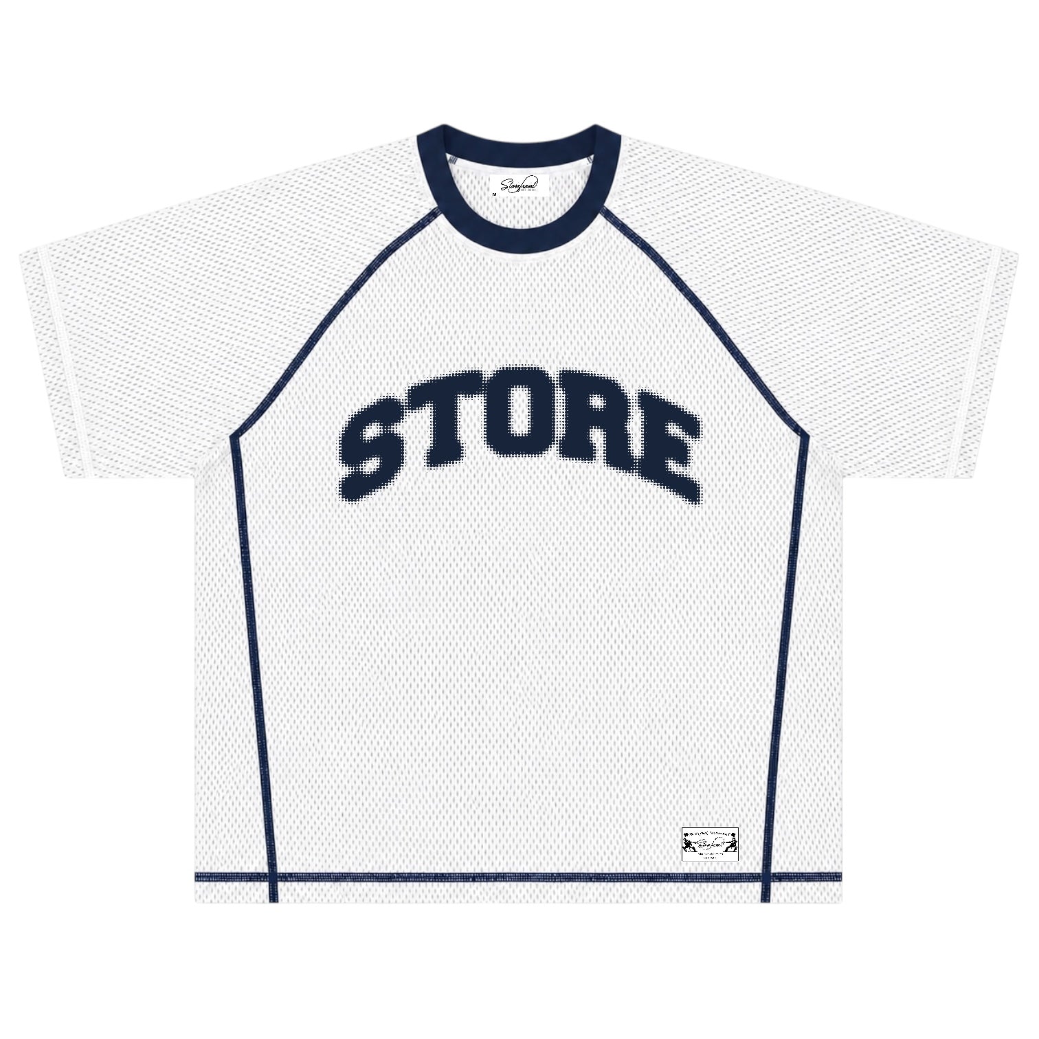 Varsity Mesh Jersey (White)