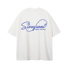 Load image into Gallery viewer, Script Logo Tee (White/Blue)
