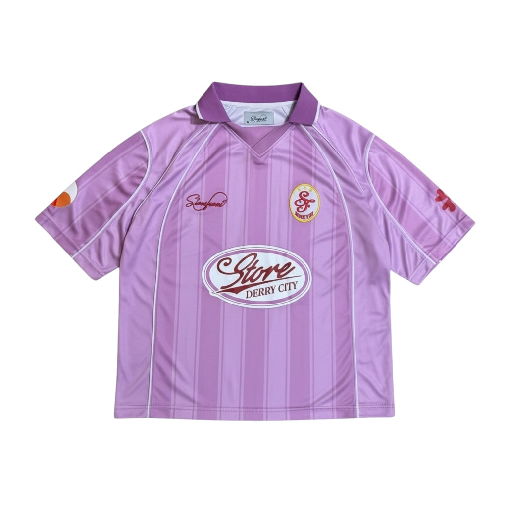 Heritage Striped Jersey (Flamingo)