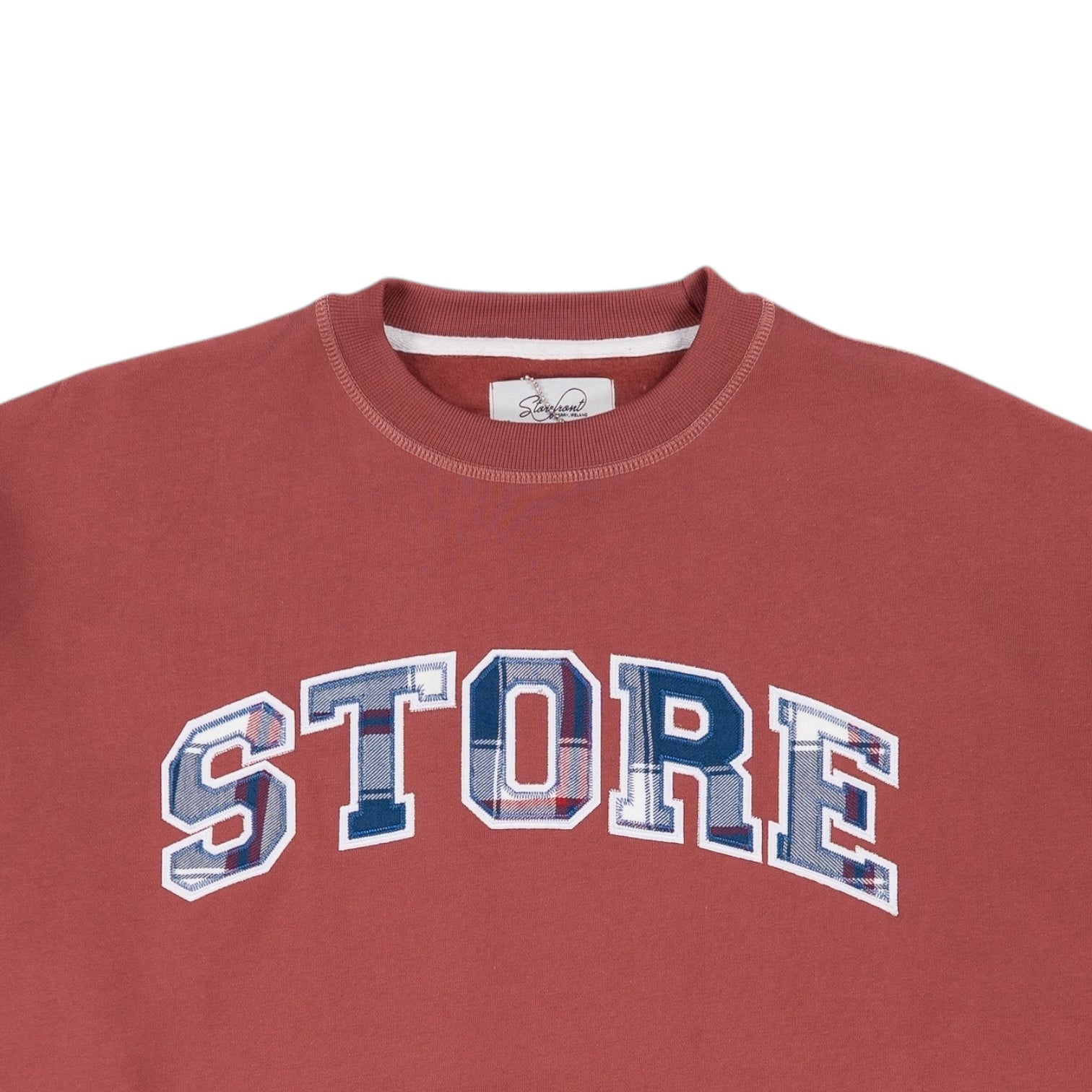 Store Flannel Sweatshirt (Coral)