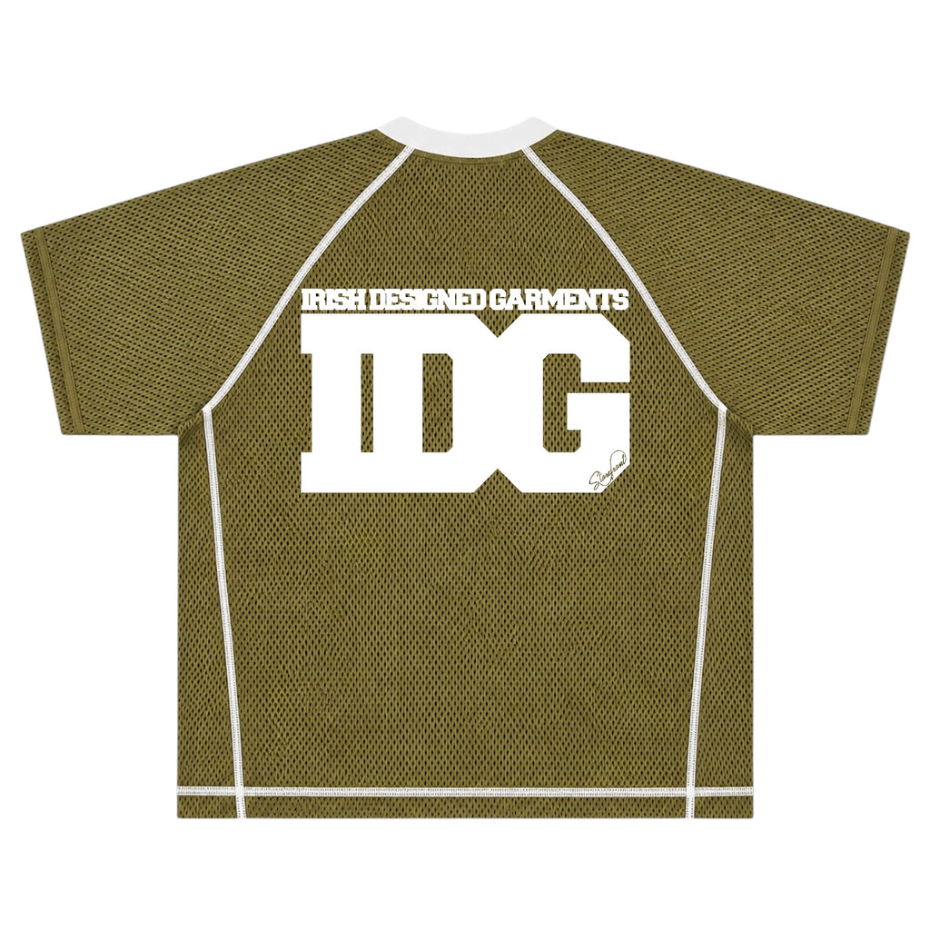 Varsity Mesh Jersey (Olive)