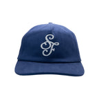 Monogram Canvas Cap (Navy)