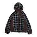 Reversible Sherpa Jacket (Brown Plaid)
