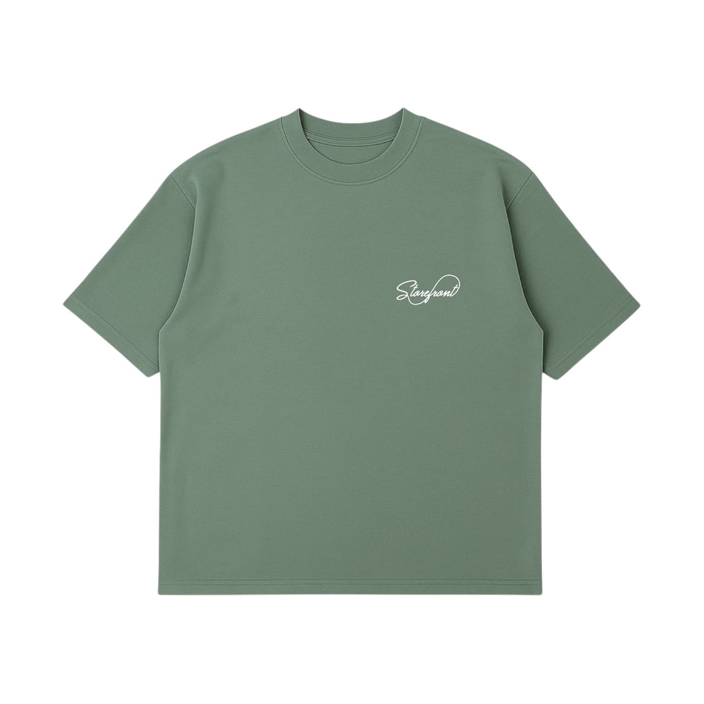 Script T-Shirt (Sage Green)