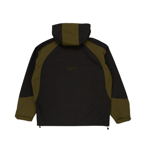 Club Technical Waterproof Jacket (Black/Olive)