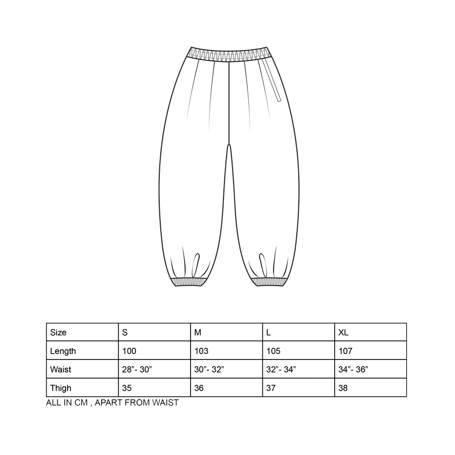 STR Clover Heavyweight Joggers (Black)