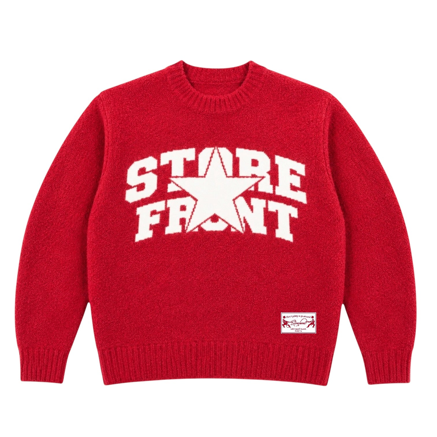 Store Star Knit (Maroon)