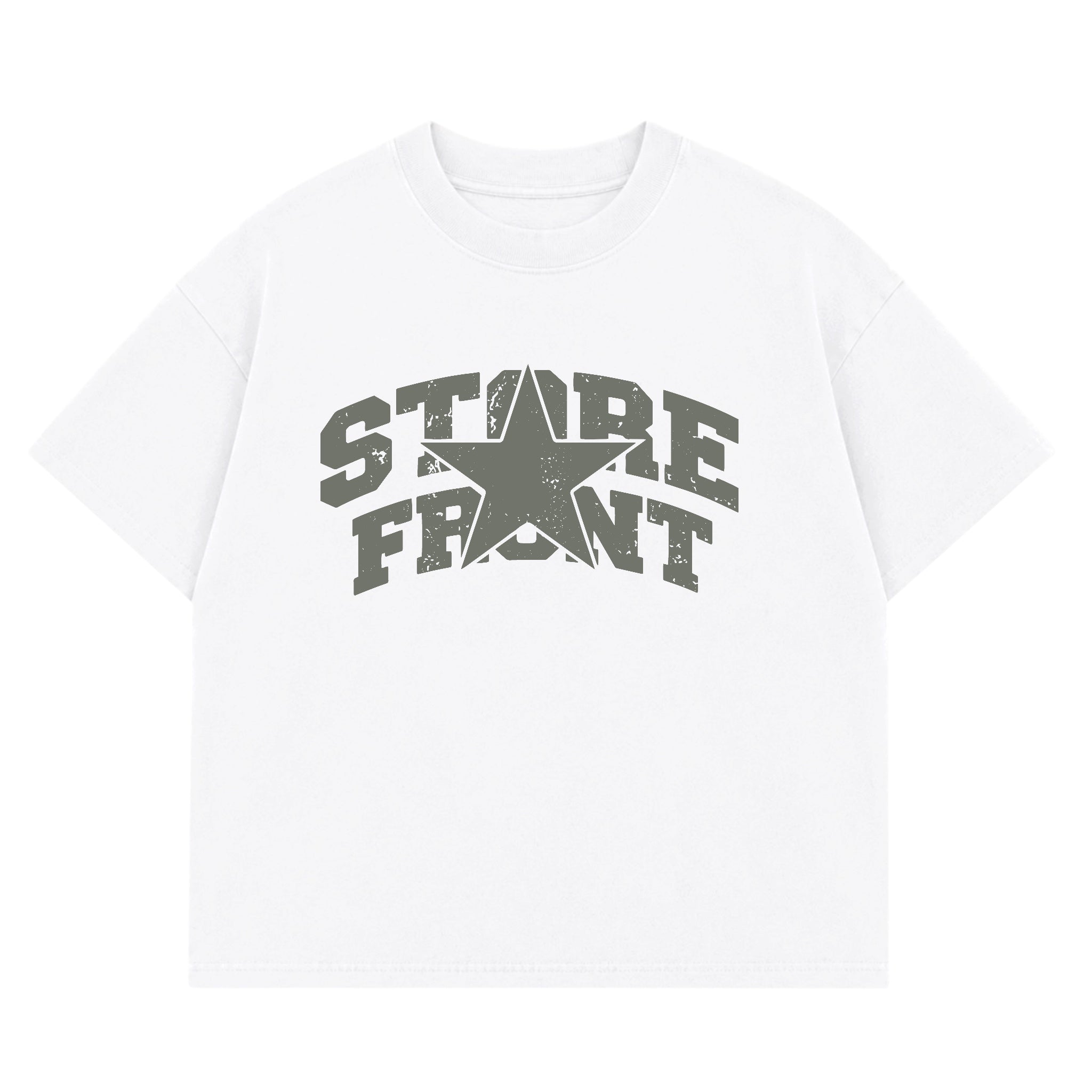 Store Star T-Shirt (Washed White)