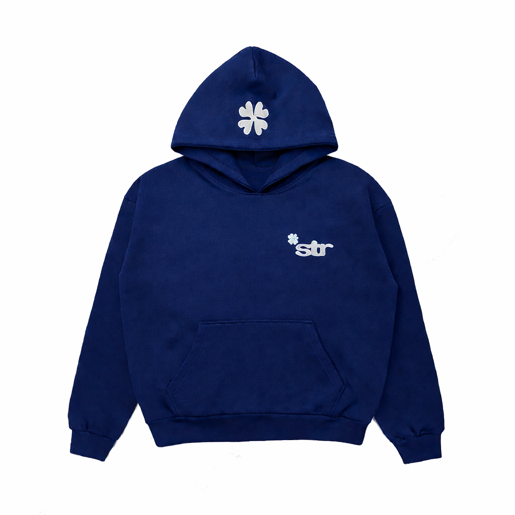STR Clover Heavyweight Hoodie (Navy)