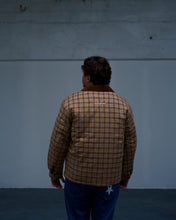 Load image into Gallery viewer, ‘Star’ Lined Flannel Overshirt (Sandstone Brown)
