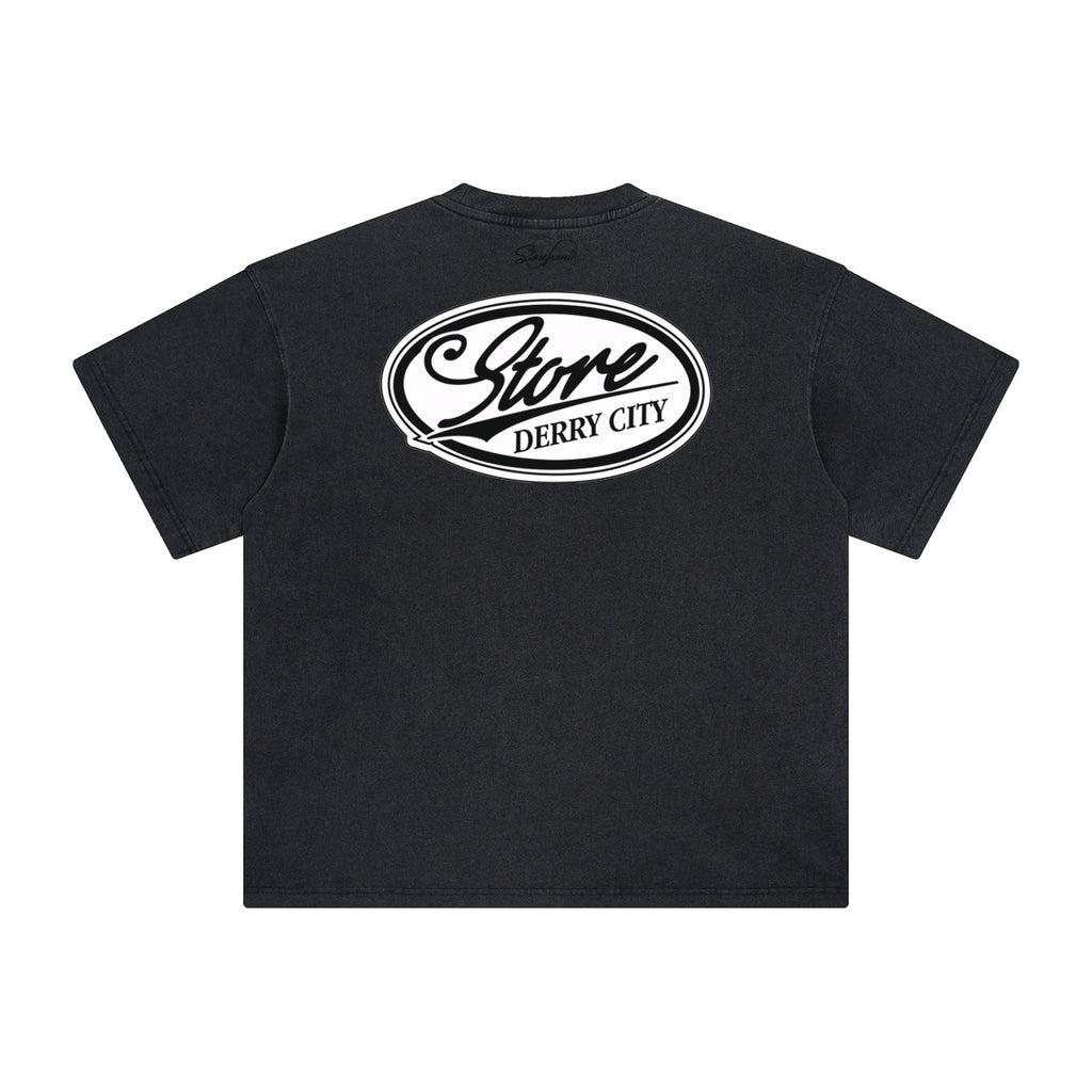 Faded Heritage T-Shirt (Black)