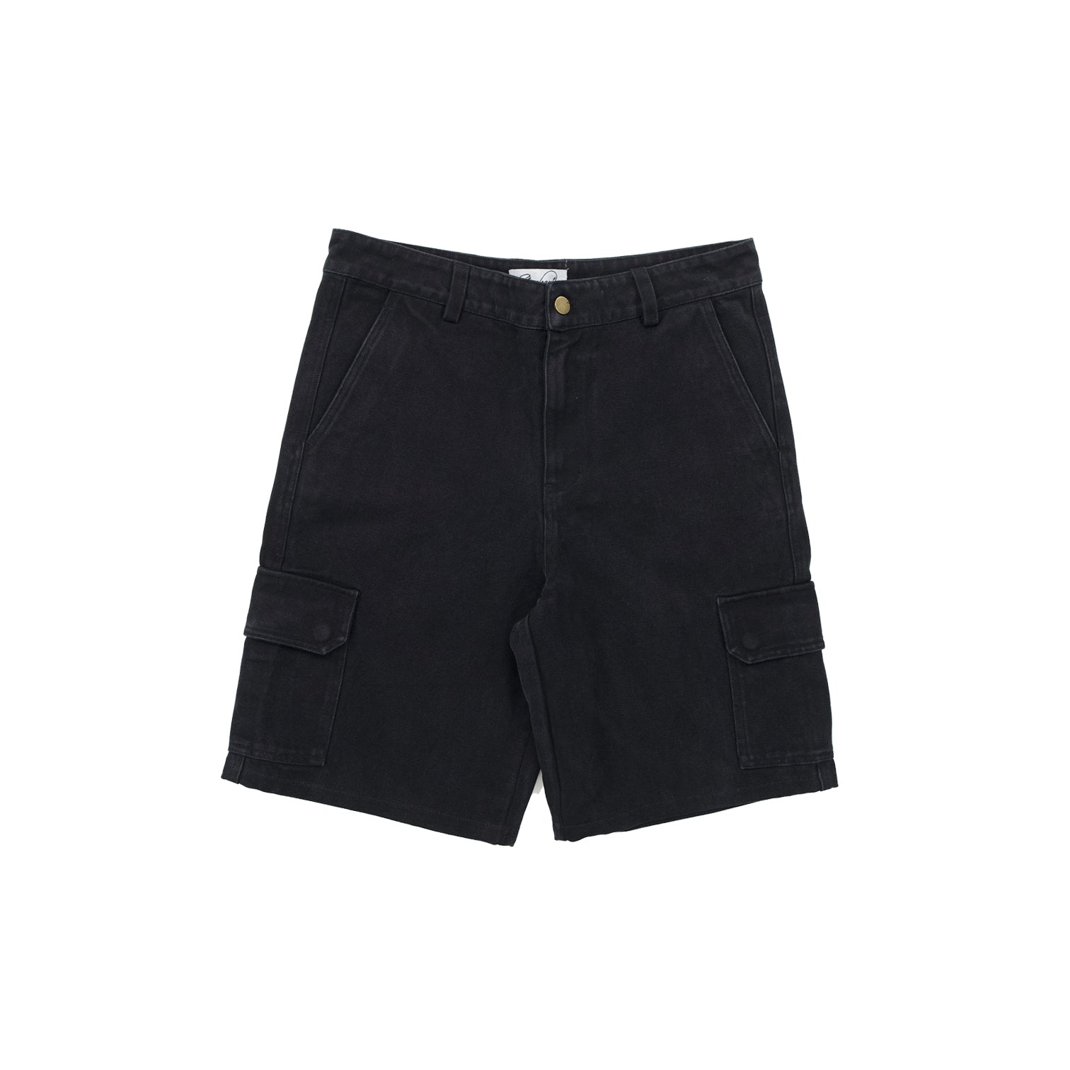 Script Cargo Shorts (Black)