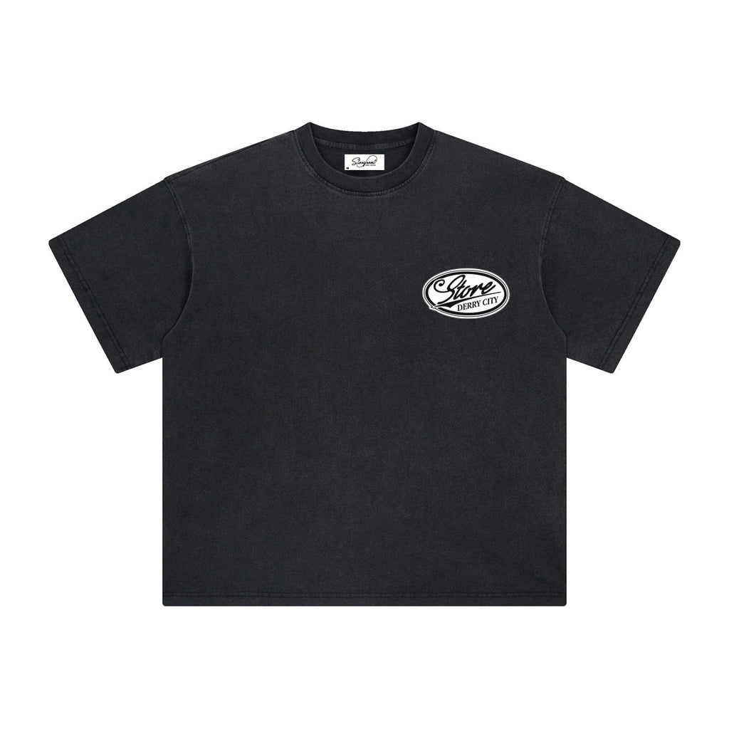 Faded Heritage T-Shirt (Black)