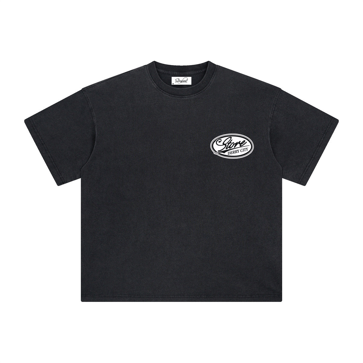 Faded Heritage T-Shirt (Black)