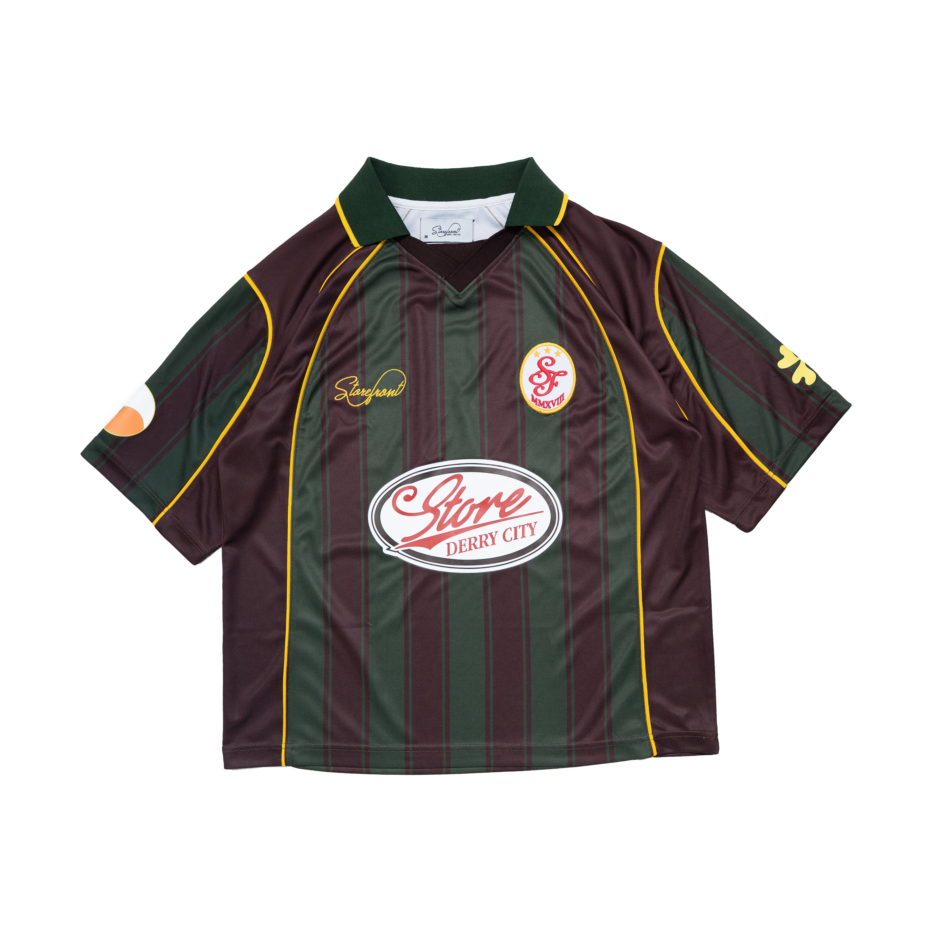 Heritage Striped Jersey (Broccoli)