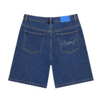 Chainstitch Denim Short (Mid Blue)