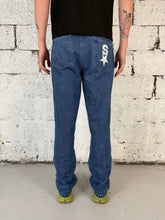 Load image into Gallery viewer, Star Denim Jeans (Mid Blue Wash)
