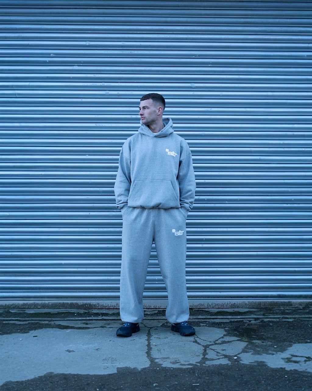 STR Clover Heavyweight Joggers (Grey)