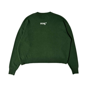 Éire Knitted Jumper (Emerald Green)