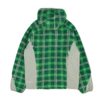 Reversible Sherpa Jacket (Green Plaid)