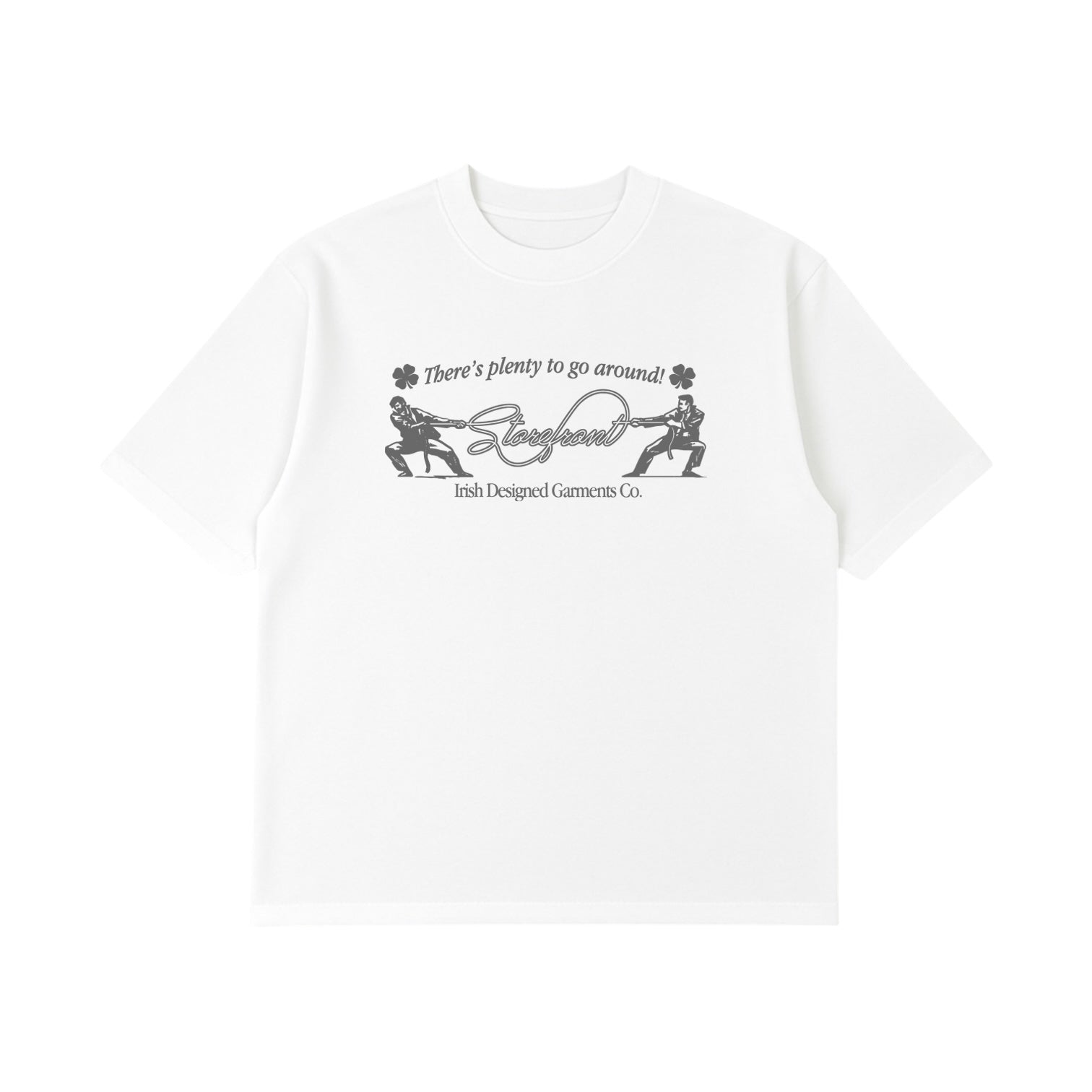 Script Rope T-Shirt (White)