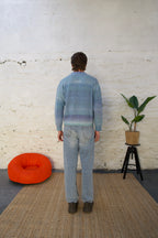 Ombré Mohair Knit (Blue)
